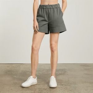 Everlane Easy Short - Pewter Green - Size 2